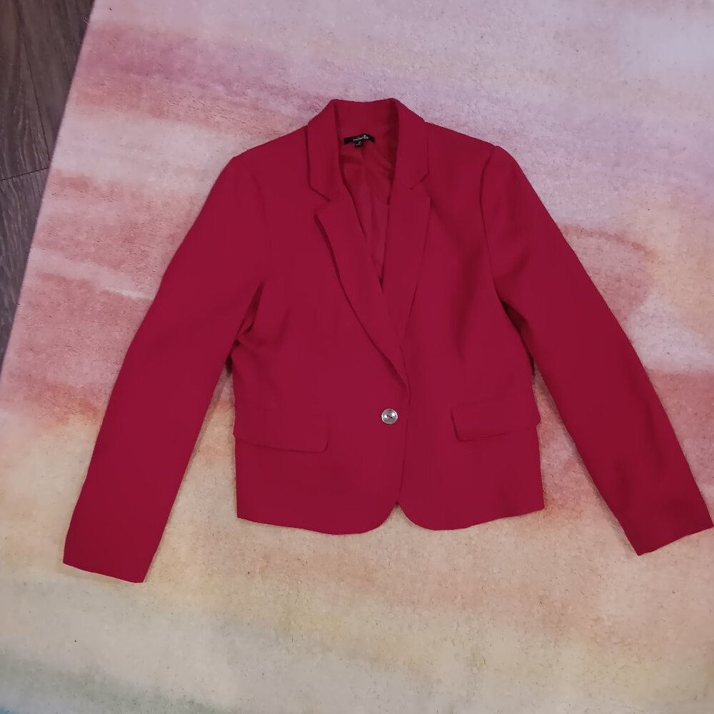 Rafaella red blazer Womans size 12 ❤️